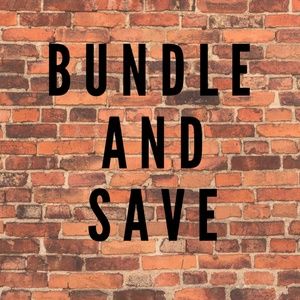 Bundle 2 or more items for 15% off!